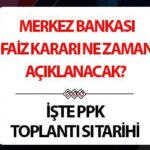 Merkez Bankası’nın faiz oranının kararı (2025 toplantı toplantısının takvimi açıklanacak) | Şubat ayında, hangi tarihte Merkez Bankası çıkarlarının toplantısı, faiz beklentisi nedir?