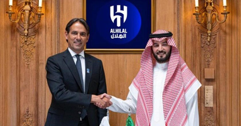 Inter’den ayrılan Simone Inzaghi, Al-Hilal’ın başına geçti