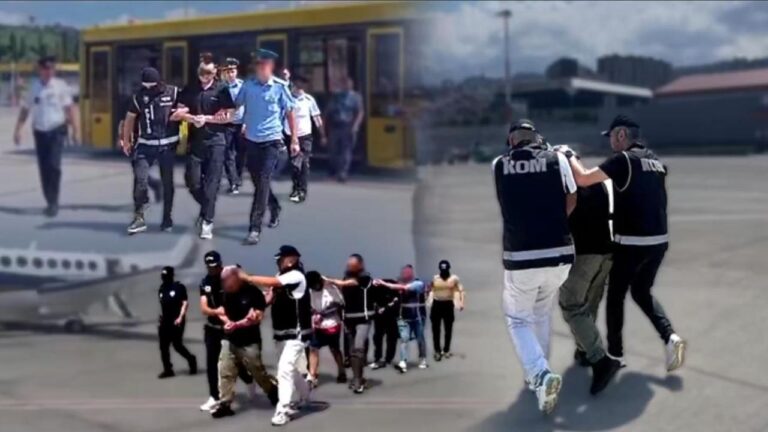 Kırmızı bültenle aranan 3 kişi Türkiye'ye getirildi