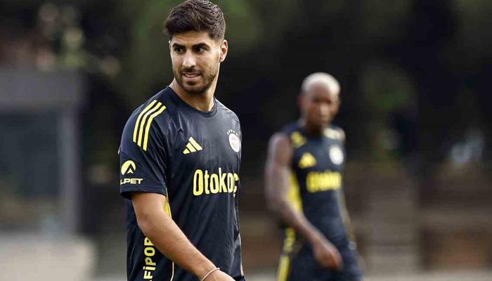 Marco Asensio, Fenerbahçe formasıyla ilk antrenmanına çıktı