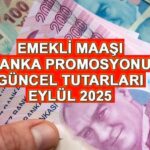 GÜNCEL EMEKLİ MAAŞI PROMOSYON TUTARLARI (EYLÜL 2025) || Yeni emekli promosyonu ne kadar, emekliye en çok promosyon veren bankalar hangileri? Ziraat, Garanti, Vakıfbank Yapı Kredi, Denizbank, ING emekli maaşı banka promosyonu ne kadar, kaç TL?