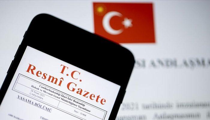 Cumhurbaşkanlığı tarafından yapılan atamalar Resmi Gazete’de