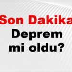 Son Dakika: Deprem Haberi! 14 Aralık 2025’te Nerede Meydana Geldi?