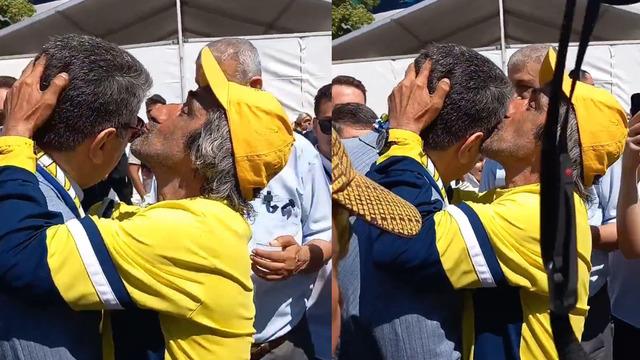 Fenerbahçe seçimine Rambo Okan damga vurdu! Hakan Safi’nin alnından öptü, başkan ilan etti